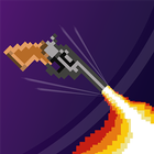Fly blast valley guns-pixel icône