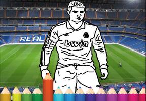 coloring Stars ball football imagem de tela 1