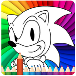 ”coloring sonic