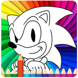 coloring sonic icône