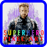 Superhero - Pixel Art simgesi