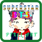 Superstar BTS - Pixel Art icône