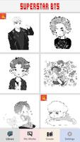 Superstar BTS - Pixel Art 스크린샷 1