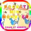 Pocket Mini Monster - Color by Number