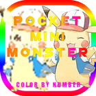 Pocket Mini Monster - Color by Number icon