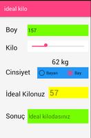 İdeal Kilo Hesaplama screenshot 2