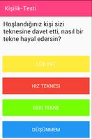 Kişilik Testi poster