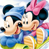 Mickey and Minny Wallpaper icône