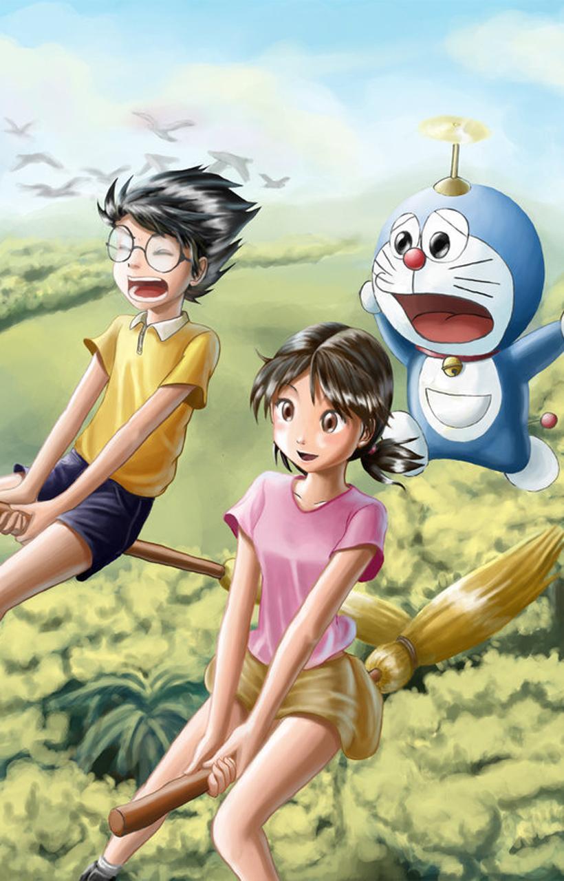 nobita shizuka image 3 | Doraemon wallpapers, Doremon 