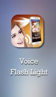 Voice-Taschenlampe Plakat
