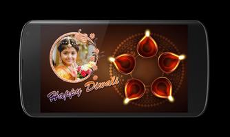 Diwali Photo Greeting Frames پوسٹر