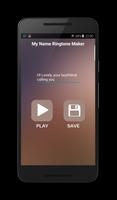 Mi Nombre Ringtone Maker captura de pantalla 3