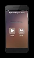 Mi Nombre Ringtone Maker captura de pantalla 2