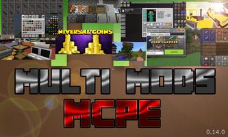 Multi Mods Minecraft PE Affiche
