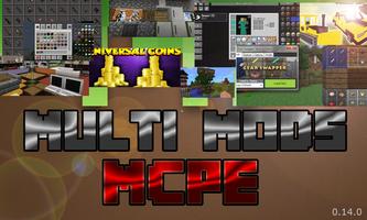 Multi Mods Minecraft PE Plakat