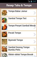 Resep Tahu & Tempe-poster