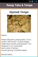 Resep Tahu & Tempe تصوير الشاشة 2