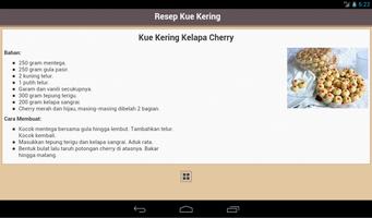 برنامه‌نما Resep Kue Kering عکس از صفحه