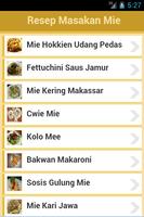 Resep Mie Poster