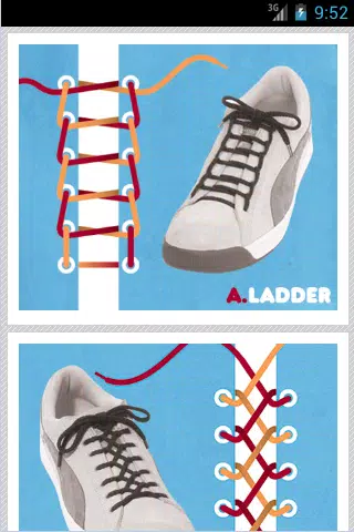Cara mengikat tali sepatu sekolah yang keren