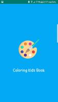 Kids Coloring Book Affiche