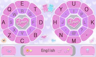 Poster Pink Jelly Keyboard