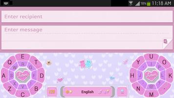 Pink Jelly Keyboard screenshot 2