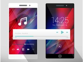 Poster music player mp3