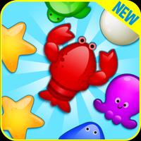 Underwater Match-3 Game الملصق