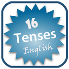 16 Tenses Bahasa Inggris ไอคอน
