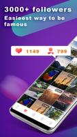 IG Real Followers & Likes Booster - get followers+ الملصق