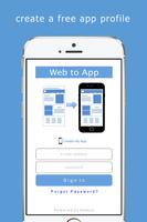 Web to App plakat