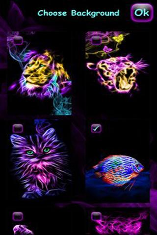 Neon  Animals Live Wallpaper  For whatsapp  for Android APK 