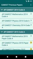 پوستر EAMCET Previous Papers