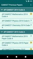 برنامه‌نما EAMCET Previous Papers عکس از صفحه