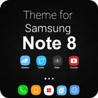 Note 8 Launcher 2018-Galaxy Note 8 Launcher Theme simgesi