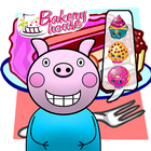 Cake Shop Pig Eat Shopkins Bar-icoon