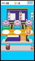 Cake Shop Pig Eat Shopkins Bar screenshot 1