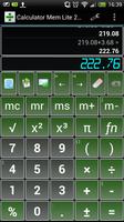 CalcMem Lite capture d'écran 2