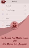 A to Z - Prime Screen Recorder تصوير الشاشة 1