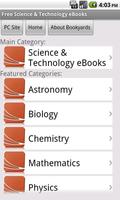 Science eBooks تصوير الشاشة 1