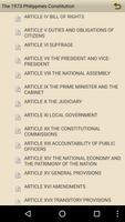 3 Schermata 1973 Philippines Constitution