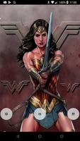 Wonder Woman Autocollants Affiche