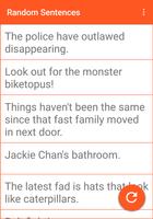 Random Sentences ポスター