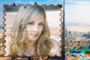 Dubai Photo Frame Editor Affiche