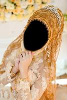 Hijab Royal Wedding Photo Maker постер