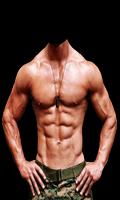 Six Pack Bodybuilder Photo Maker syot layar 3