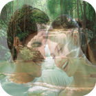 Waterfall Photo Frame Editor icono