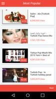 برنامه‌نما Turkish Music Videos عکس از صفحه