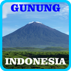 Gunung Indonesia ไอคอน
